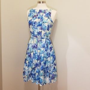 Blue Floral Dress